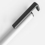 Ручка шариковая Standic с подставкой для телефона, белая — изображение 3