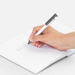 Ручка шариковая Standic с подставкой для телефона, белая — изображение 4