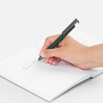 Ручка шариковая Standic с подставкой для телефона, зеленая — изображение 3