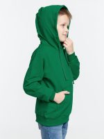 Худи детское Kirenga Kids 2.0, зеленое — изображение 7