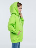 Худи детское Kirenga Kids 2.0, зеленое яблоко — изображение 4