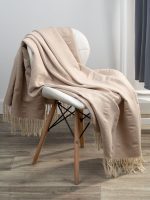 Плед «Сенеж», бежевый — изображение 6