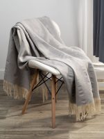 Плед «Сенеж», серый — изображение 6