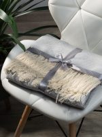 Плед «Сенеж», серый — изображение 7