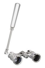 Театральный бинокль-лорнет Broadway 325E, серебристый — изображение 6