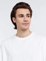 Футболка оверсайз унисекс Big Haul, молочно-белая — изображение 7