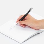 Ручка шариковая Keskus Soft Touch, черная — изображение 5