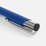 Ручка шариковая Keskus Soft Touch, ярко-синяя — изображение 3