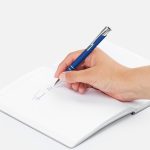 Ручка шариковая Keskus Soft Touch, ярко-синяя — изображение 5