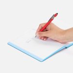 Ручка шариковая Pointer Soft Touch со стилусом, красная — изображение 4