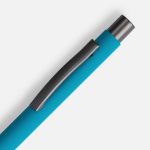 Ручка шариковая Atento Soft Touch, бирюзовая — изображение 3