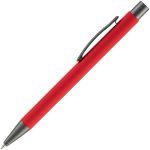 Ручка шариковая Atento Soft Touch, красная — изображение 2