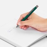 Ручка шариковая Atento Soft Touch, зеленая — изображение 4