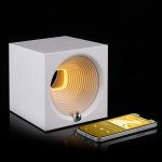 Bluetooth-колонка с подсветкой Volumetric, белая — изображение 6