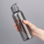 Бутылка для воды Plaske, серая — изображение 7