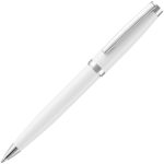 Ручка шариковая Letra Chrome, глянцевая, белая — изображение 2