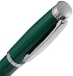 Ручка шариковая Letra Chrome, глянцевая, темно-зеленая — изображение 4