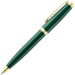 Ручка шариковая Letra Gold, глянцевая, темно-зеленая — изображение 2