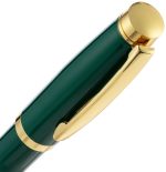 Ручка шариковая Letra Gold, глянцевая, темно-зеленая — изображение 4