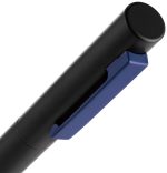 Ручка шариковая Inkolor, черная с темно-синим — изображение 4