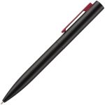 Ручка шариковая Inkolor, черная с красным — изображение 3