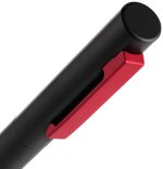 Ручка шариковая Inkolor, черная с красным — изображение 4