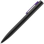Ручка шариковая Inkolor, черная с фиолетовым — изображение 3