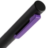 Ручка шариковая Inkolor, черная с фиолетовым — изображение 4