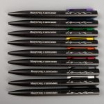 Ручка шариковая Inkolor, черная с фиолетовым — изображение 6