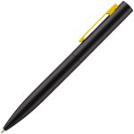 Ручка шариковая Inkolor, черная с желтым — изображение 3