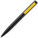 Ручка шариковая Inkolor, черная с желтым — изображение 2