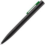 Ручка шариковая Inkolor, черная с зеленым — изображение 3