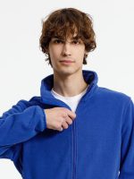 Куртка флисовая унисекс Nesse, синяя — изображение 7