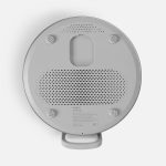 Bluetooth-колонка с беспроводной зарядкой и часами netEnergy, серая — изображение 6