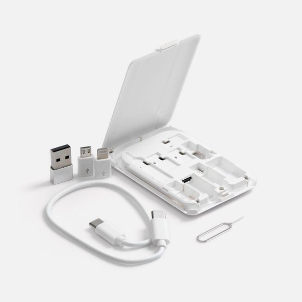 Органайзер с беспроводной зарядкой и набором адаптеров Octopod