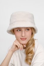 Панама Oblako, утепленная, молочно-белая — изображение 6