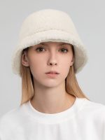 Панама Oblako, утепленная, молочно-белая — изображение 5