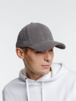 Бейсболка Soft Core, серая — изображение 6