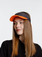 Козырек Grand Slam, темно-серый с оранжевым — изображение 7