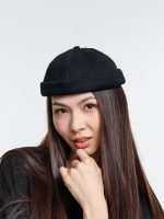 Кепка без козырька Marinero, черная — изображение 5
