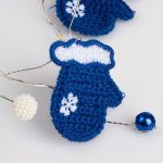 Гирлянда Merry Mittens, синяя — изображение 4