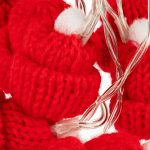 Гирлянда Cosy Poms, красная — изображение 4