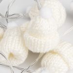 Гирлянда Cosy Poms, белая — изображение 4