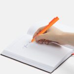 Ручка шариковая Swiper SQ Soft Touch, оранжевая — изображение 4