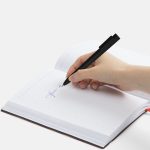 Ручка шариковая Swiper SQ Soft Touch, черная — изображение 4