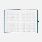 Ежедневник Favor Metal, недатированный, бирюзовый — изображение 6