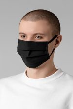 Маска гигиеническая Respire, двухслойная, немедицинская, черная — изображение 6