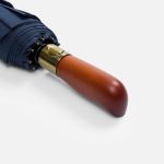 Зонт складной Cloudburst в подарочной упаковке, темно-синий — изображение 6