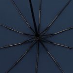 Зонт складной Cloudburst в подарочной упаковке, темно-синий — изображение 3