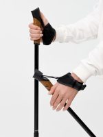 Палки для скандинавской ходьбы Trekk, черные — изображение 4